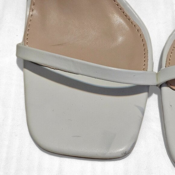 NOTB PLT Square Toe Lace Up Heeled Sandals 7 - Picture 8 of 9